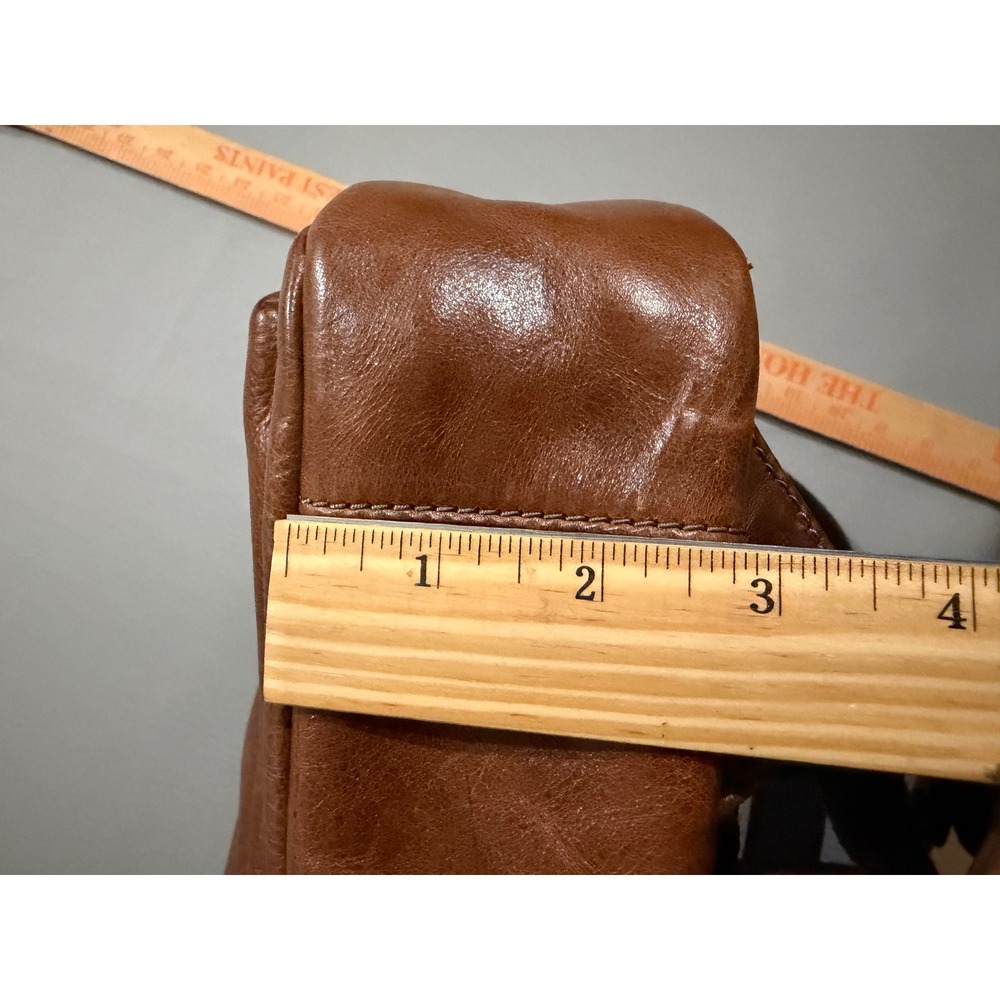 Fossil Buckner Convertible Backpack Briefcase Mens Cognac Leather NWT MBG9520222 - Picture 16 of 16